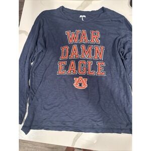 Auburn‎ Tailgate WAR DAMN EAGLE Navy Long Sleeve T Shirt